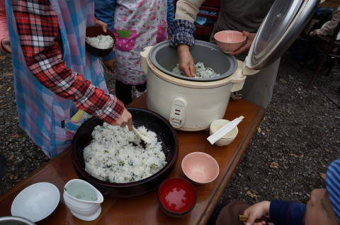 セリご飯