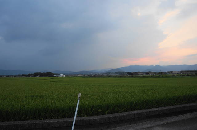 夕方の空がきれい